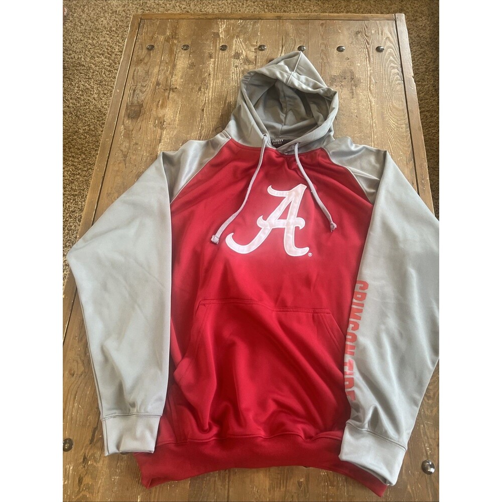 Men’s University Of Alabama Profile Varsity Big & Tall Sweatshirt Hoodie Sz XLT